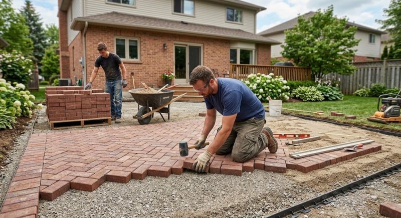 Brick Porch Installation in Boston, MA